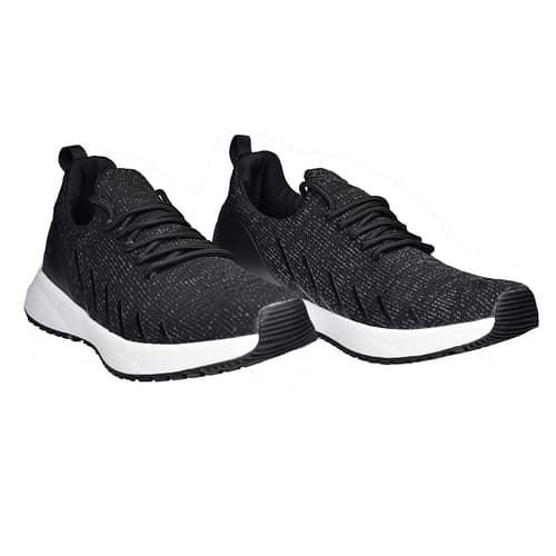 Luzon S-Feel Black with White Sole